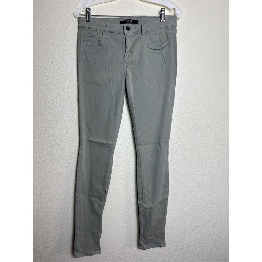 Joes Jeans 29 Women Green Denim Stretch Slim Skinny Legging Jeggings Casual